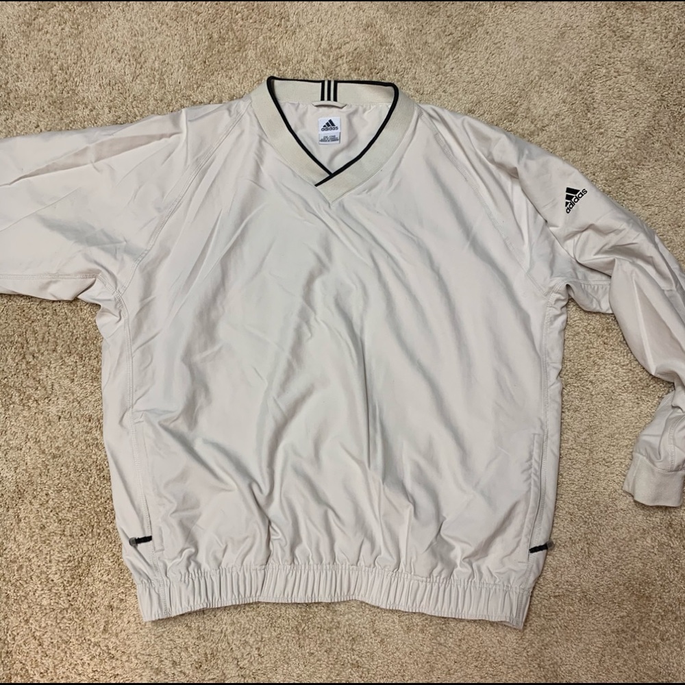 NEW - Adidas Pull Over Windbreaker